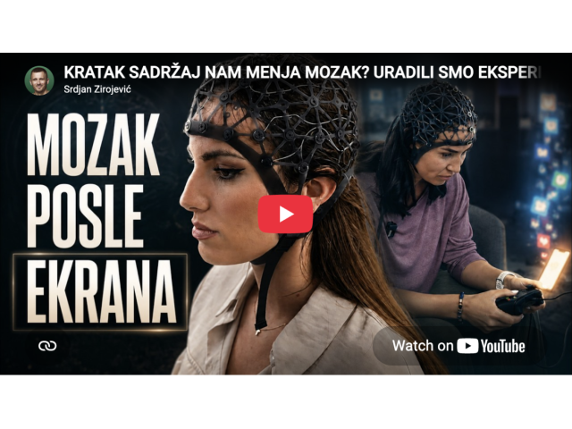 Video: Mijenja li nam kratki sadržaj mozak? Eksperiment